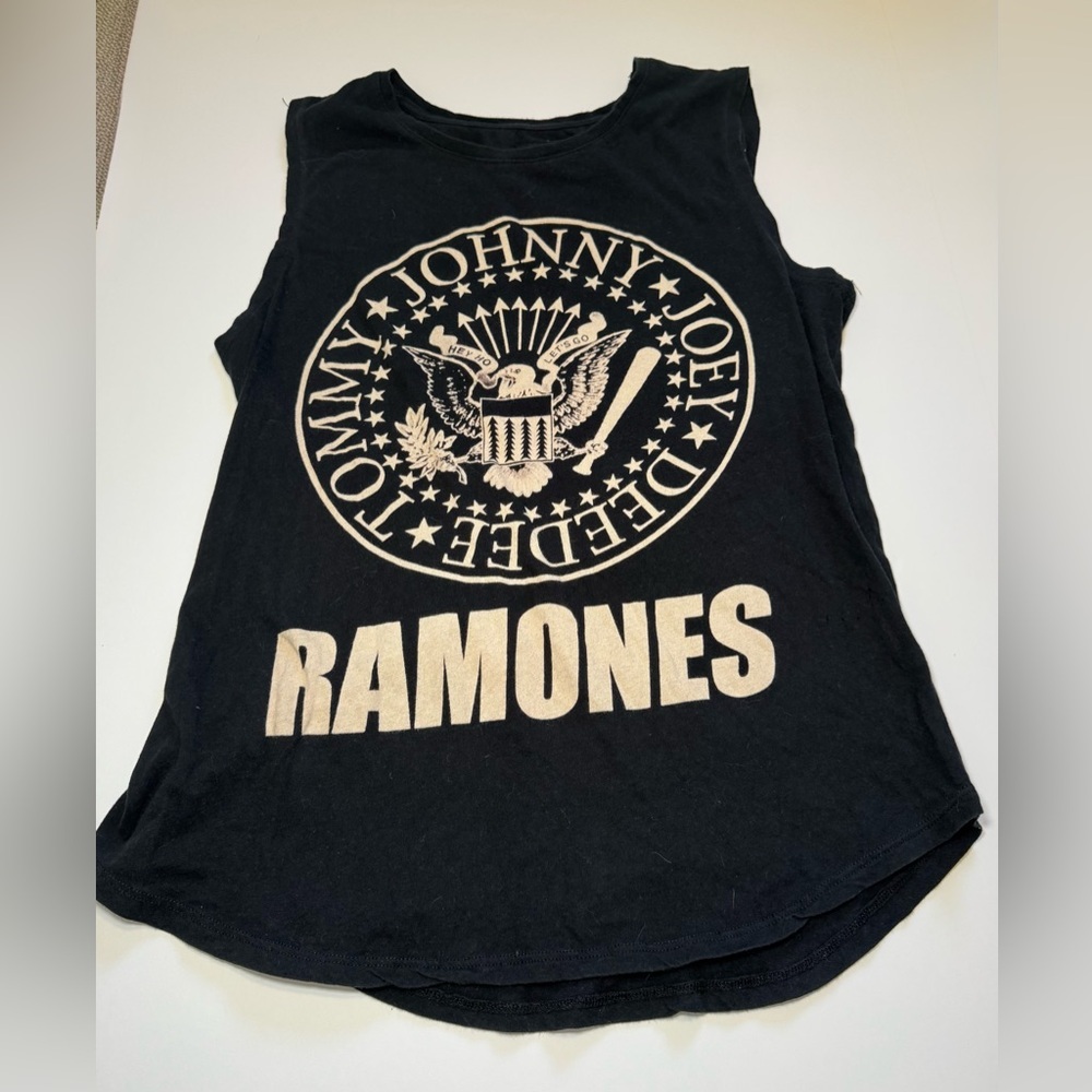 Ramones tank top from cotton on size S
